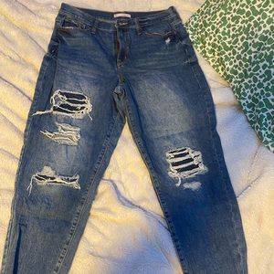 So brand curvy mom jeans high rise